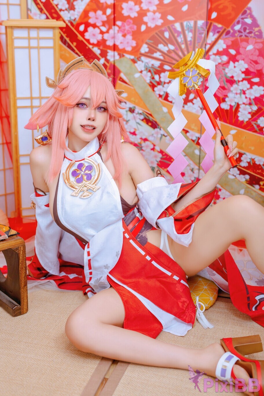 Coser-Byoru-Yae-Miko-x-Raiden-Shogun-PixiBB.COM-001