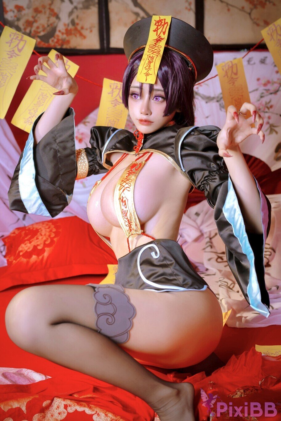 Coser-Byoru-Mama-Jiangshi-Minamoto-no-Raiko-FGO-PixiBB.COM-033