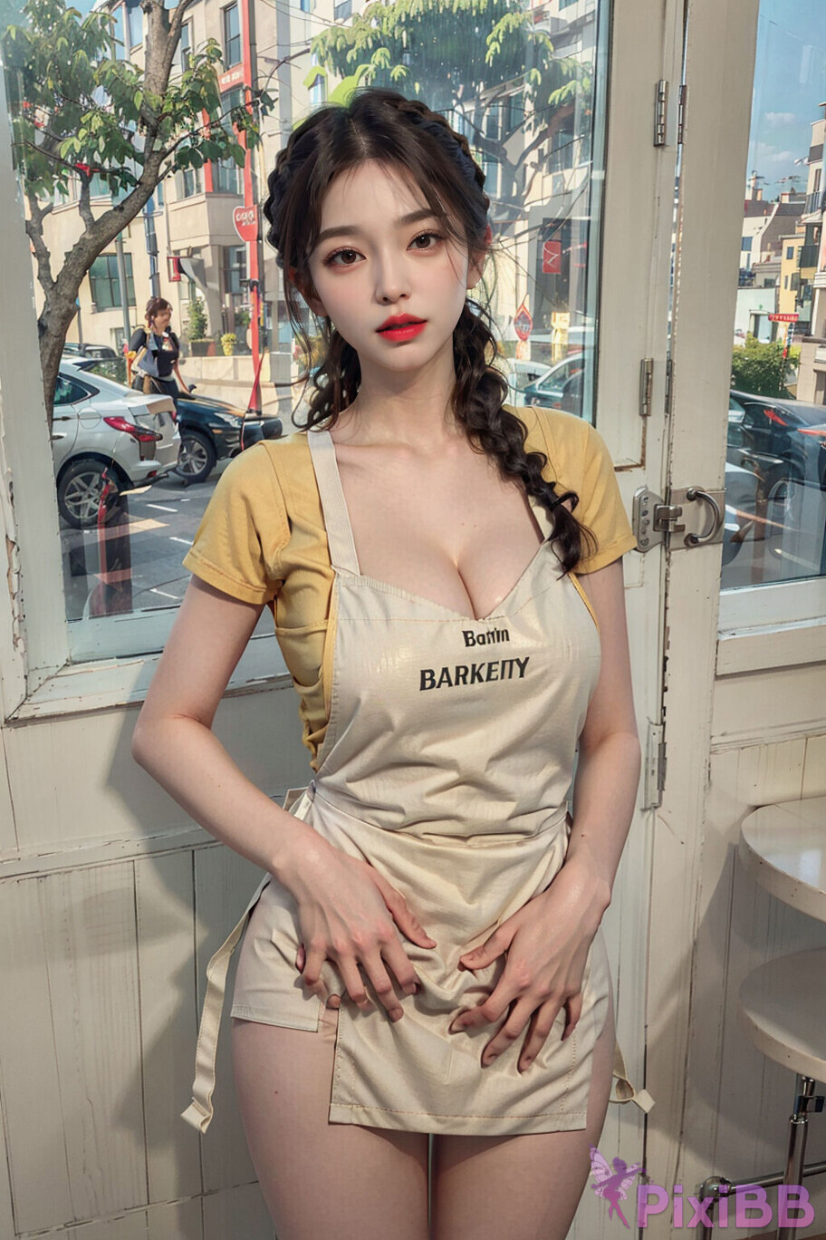Sexy-Girl-in-Apron-Kitchen-Outfit-PixiBB-04