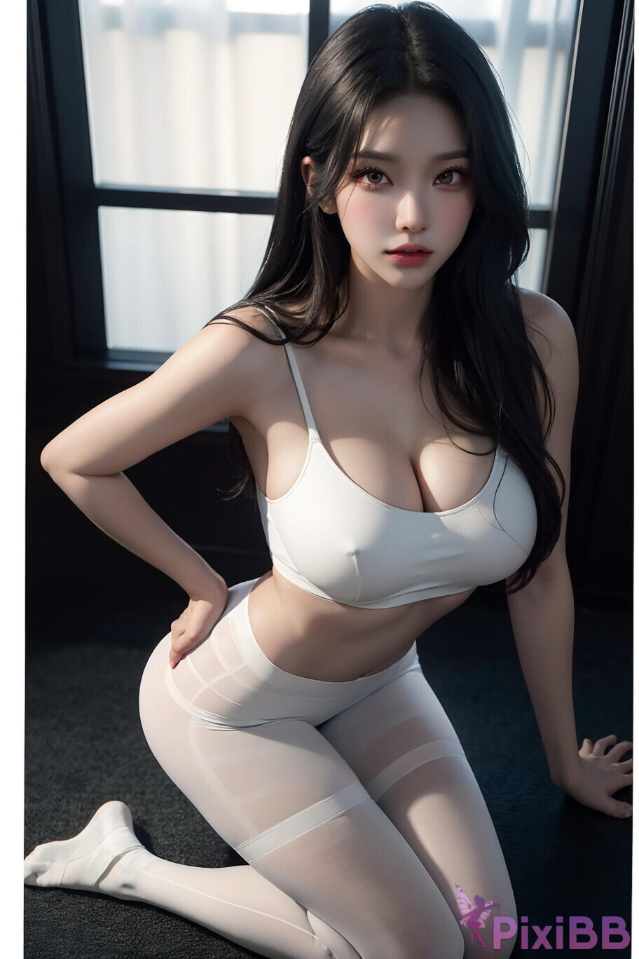 Sexy Women in Panty Hose Lingerie PixiBB 15