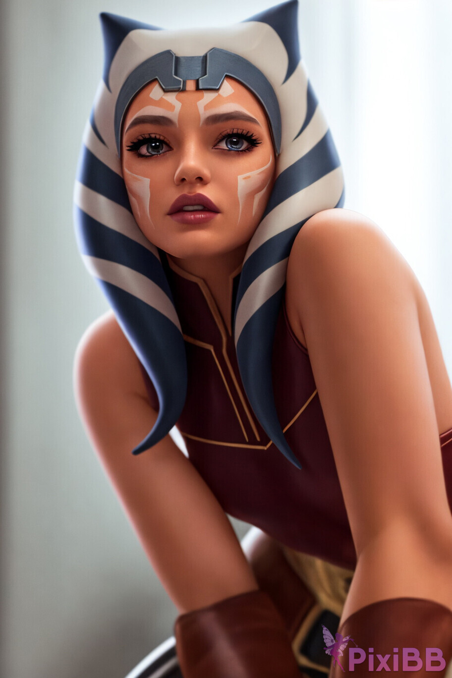 Ahsoka Tano Star Wars Sexy Alien Girl PixiBB 05