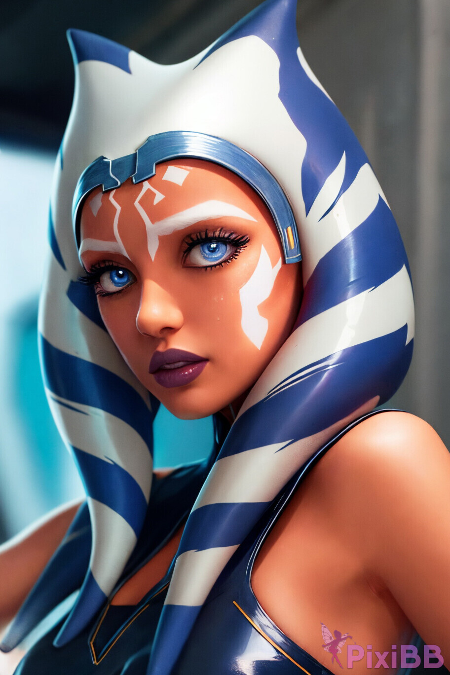 Ahsoka Tano Star Wars Sexy Alien Girl PixiBB 07