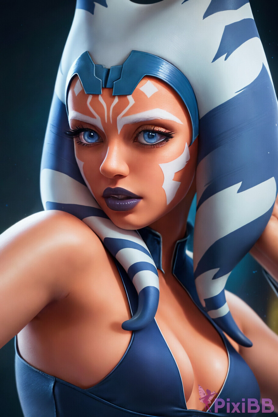 Ahsoka Tano Star Wars Sexy Alien Girl PixiBB 12