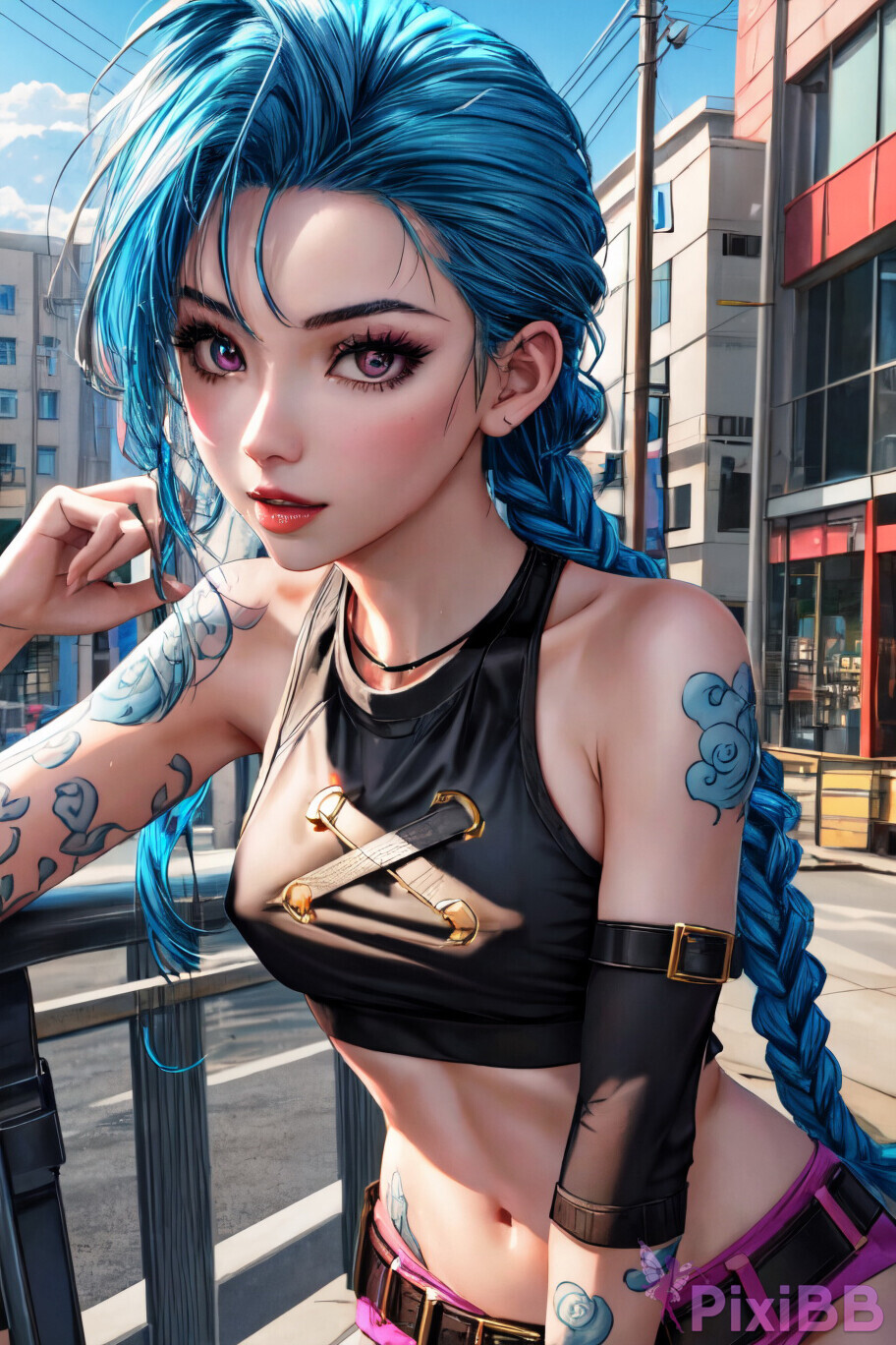 Jinx League of Legends Hot Wallpaper PixiBB 05