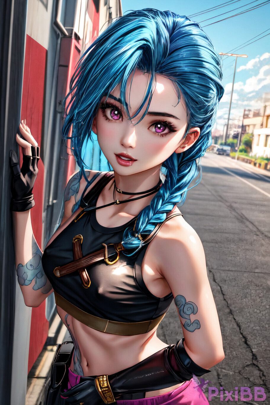 Jinx League of Legends Hot Wallpaper PixiBB 06