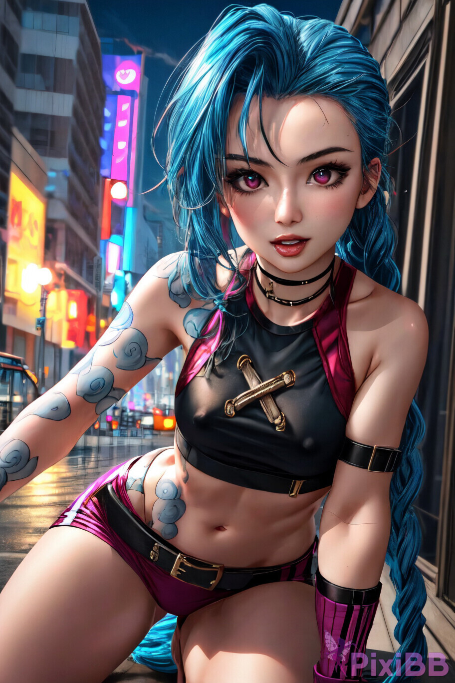 Jinx League of Legends Hot Wallpaper PixiBB 07