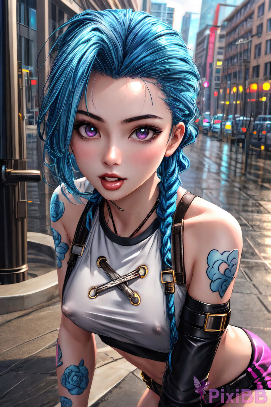 Jinx League of Legends Hot Wallpaper PixiBB 08