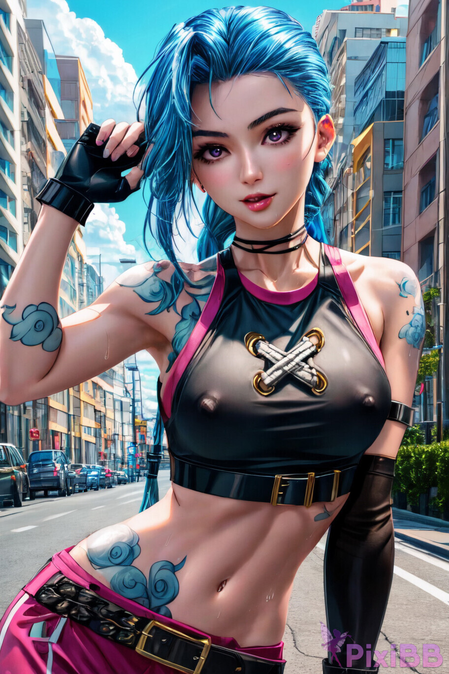 Jinx League of Legends Hot Wallpaper PixiBB 10