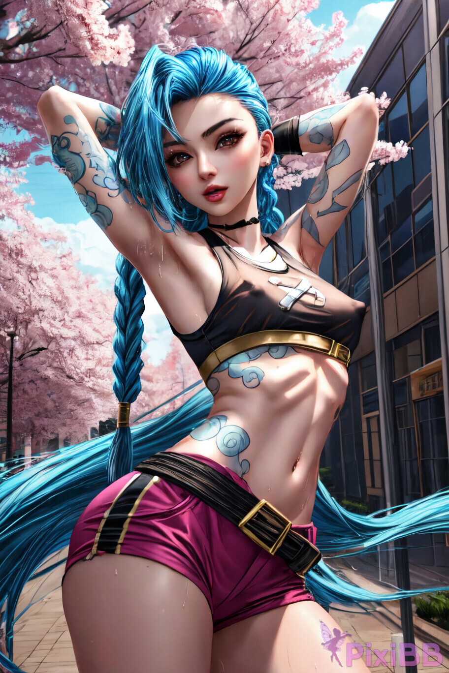 Jinx League of Legends Hot Wallpaper PixiBB 11