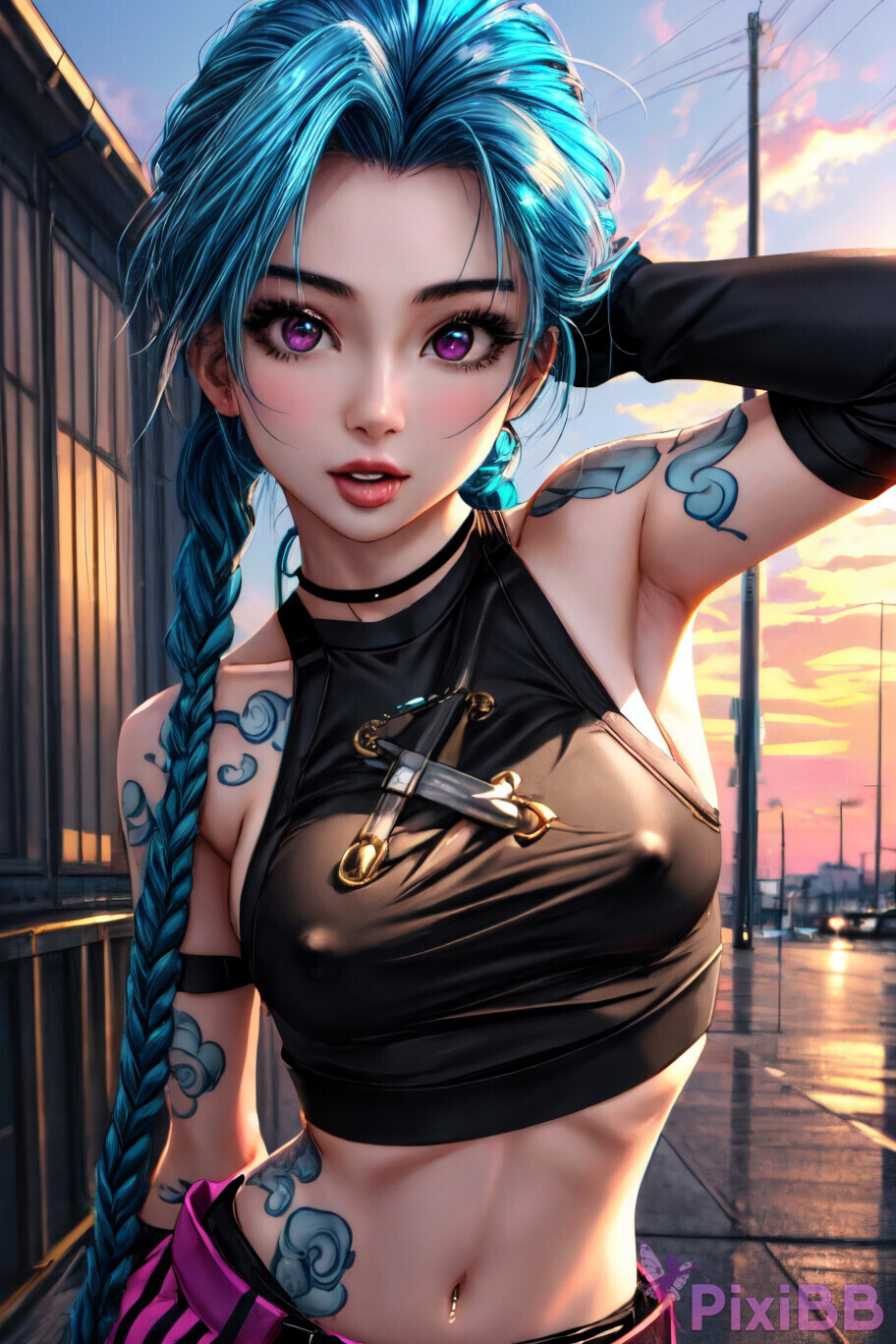 Jinx League of Legends Hot Wallpaper PixiBB 14