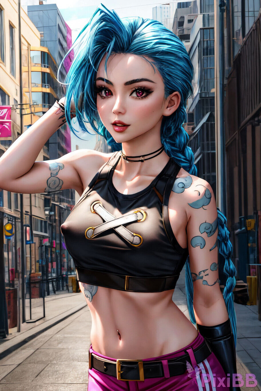 Jinx League of Legends Hot Wallpaper PixiBB 16