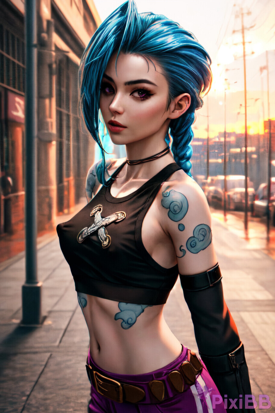 Jinx League of Legends Hot Wallpaper PixiBB 22