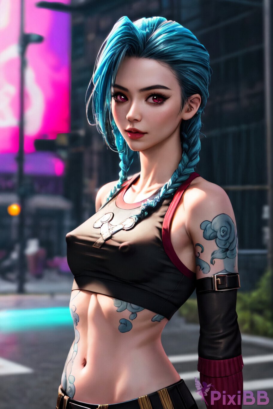 Jinx League of Legends Hot Wallpaper PixiBB 23