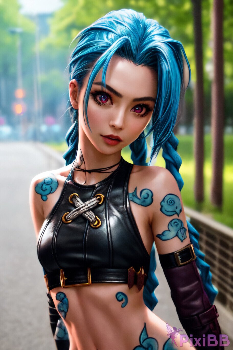 Jinx League of Legends Hot Wallpaper PixiBB 24