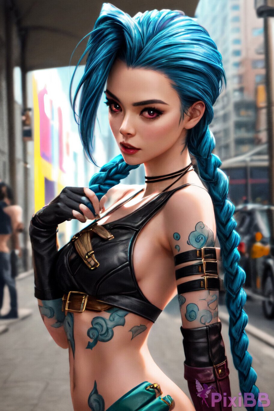 Jinx League of Legends Hot Wallpaper PixiBB 25