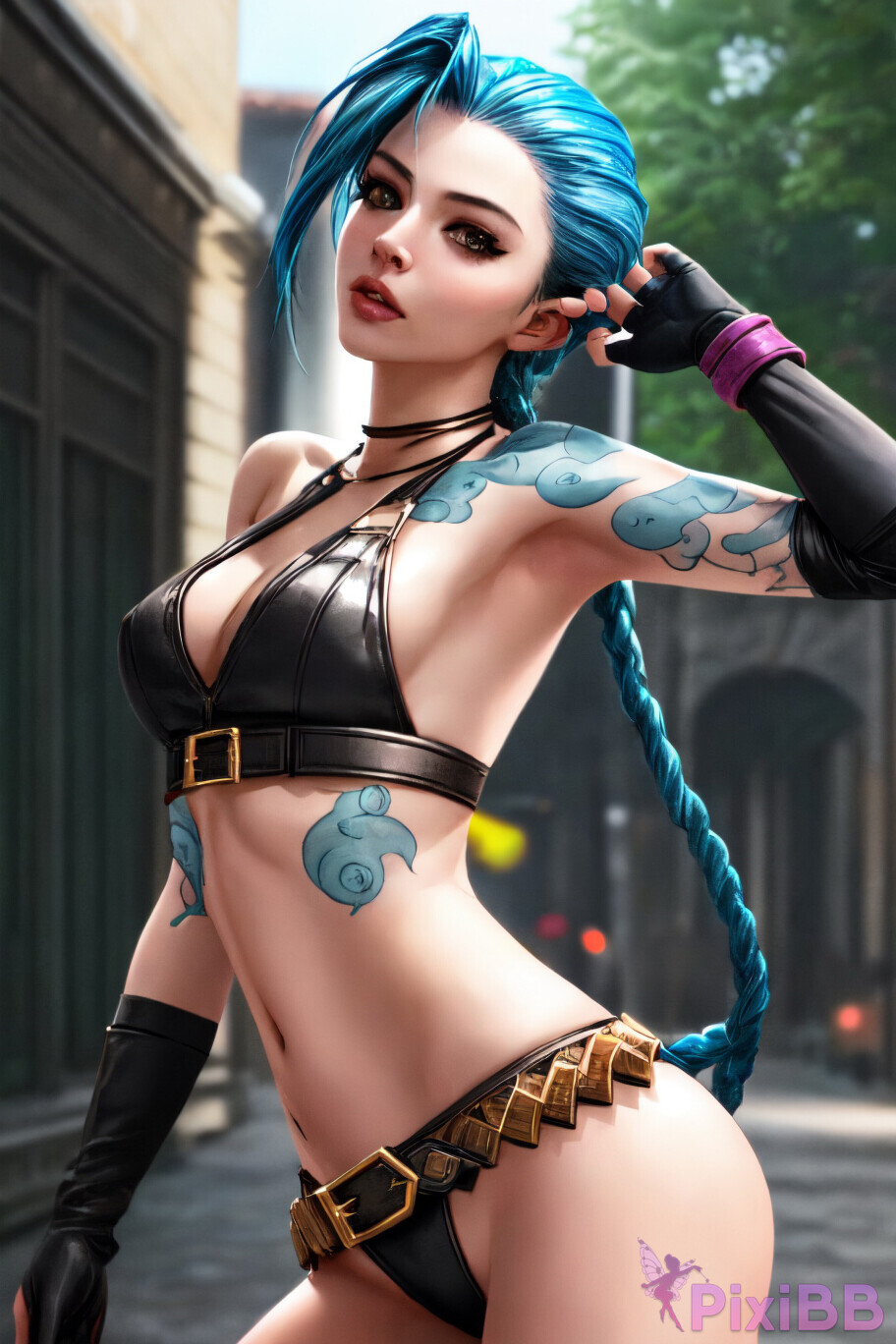 Jinx League of Legends Hot Wallpaper PixiBB 26