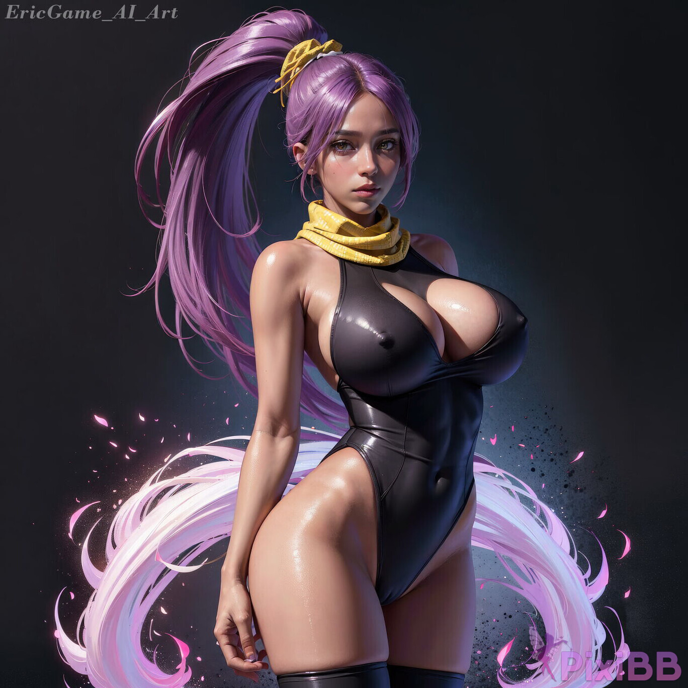 Shihouin Yoruichi Bleach Wallpaper PixiBB 17