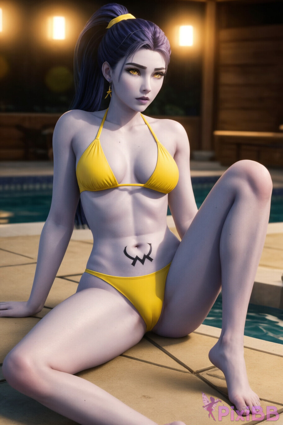WidowmakerOverwatch Sexy AI Cosplay 12