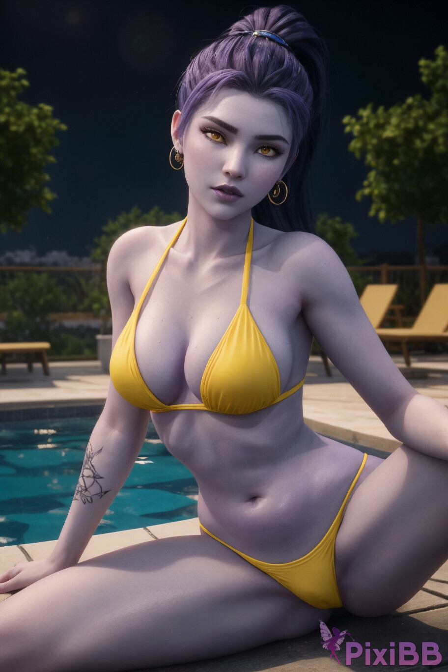 WidowmakerOverwatch Sexy AI Cosplay 13