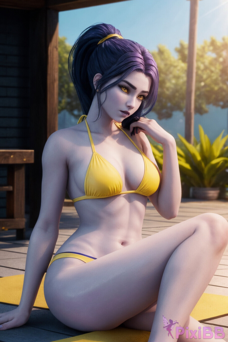 WidowmakerOverwatch Sexy AI Cosplay 18