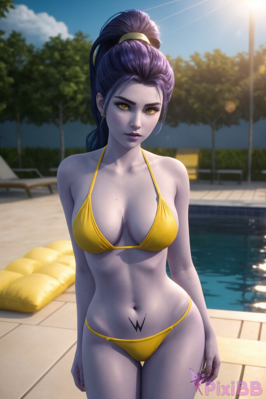 WidowmakerOverwatch Sexy AI Cosplay 26