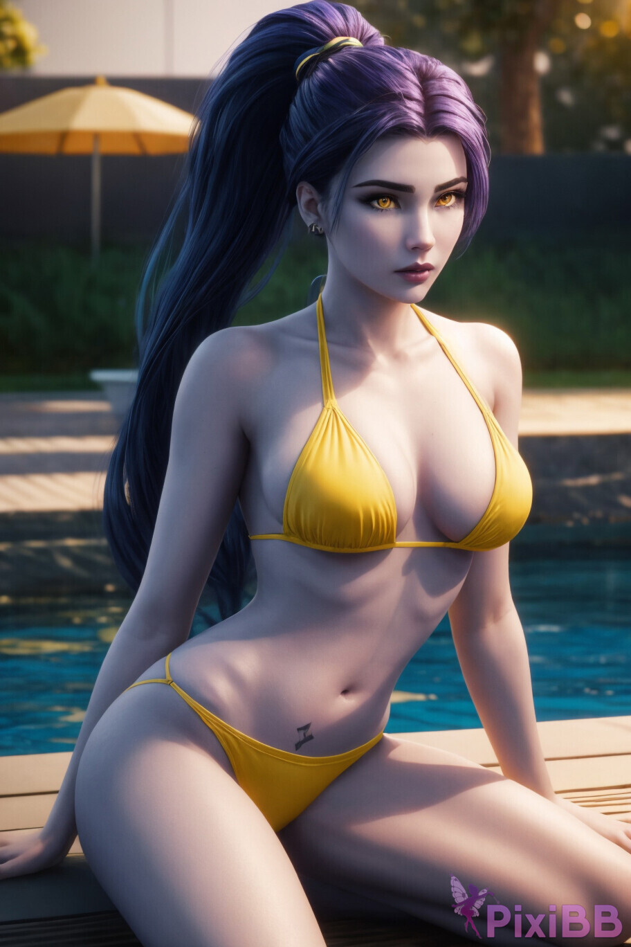 WidowmakerOverwatch Sexy AI Cosplay 29