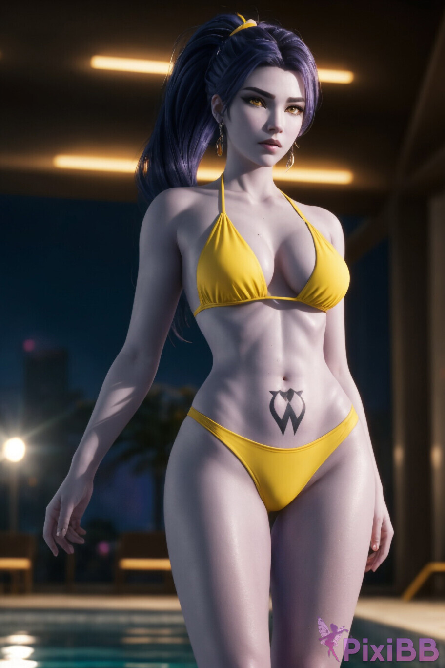 WidowmakerOverwatch Sexy AI Cosplay 30