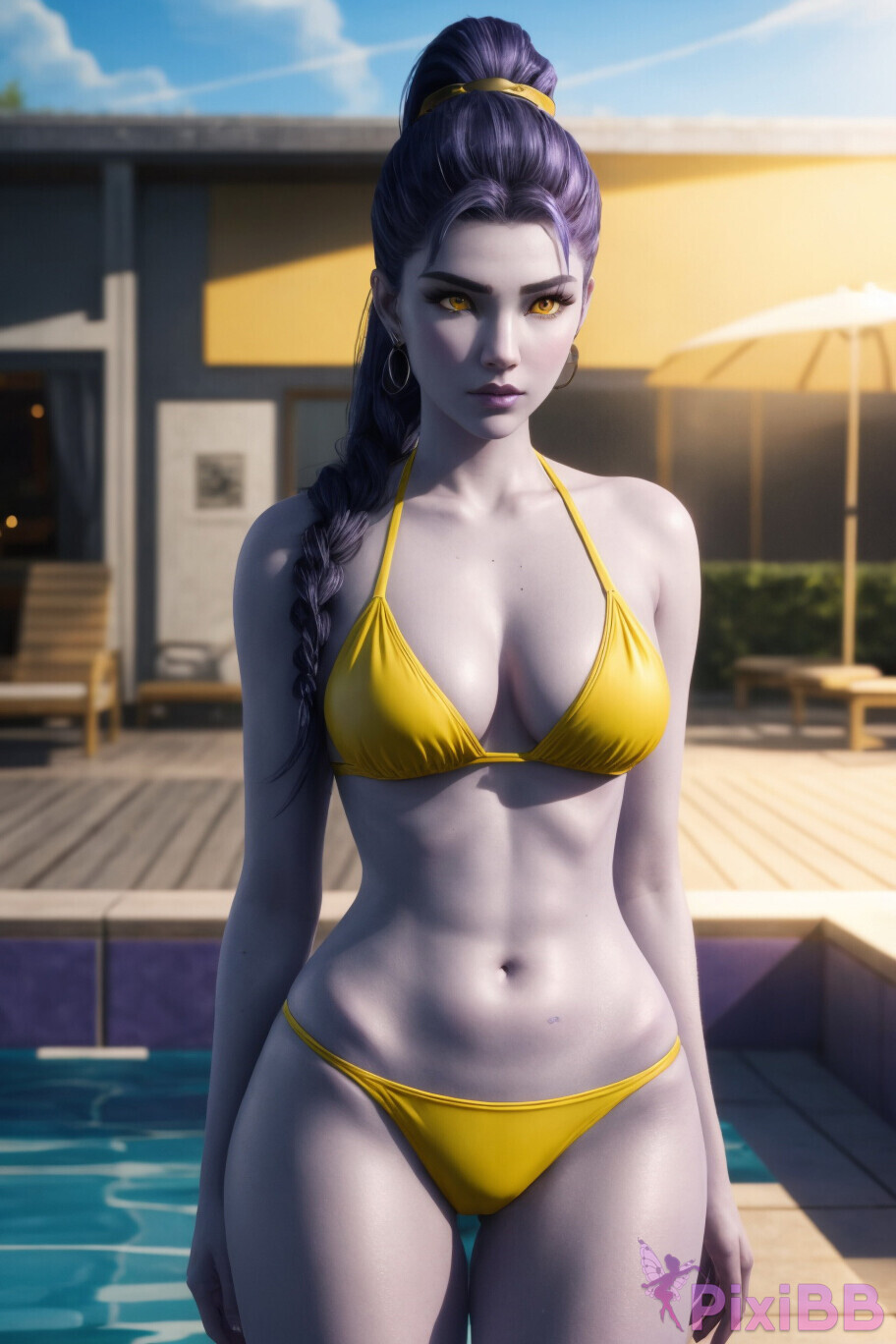 WidowmakerOverwatch Sexy AI Cosplay 31