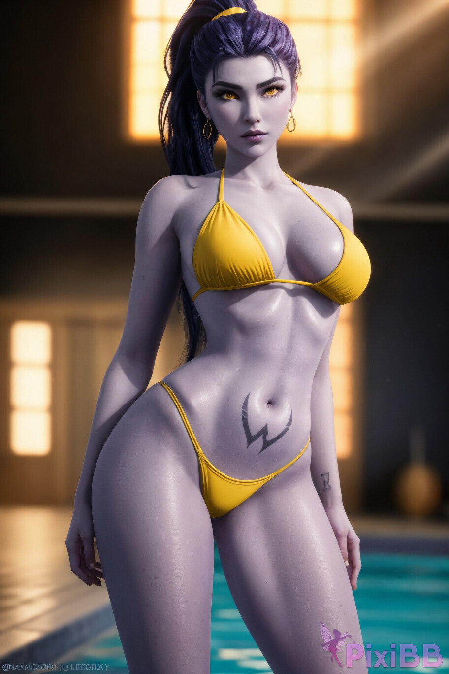 WidowmakerOverwatch Sexy AI Cosplay 32