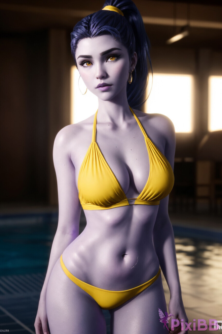 WidowmakerOverwatch Sexy AI Cosplay 45