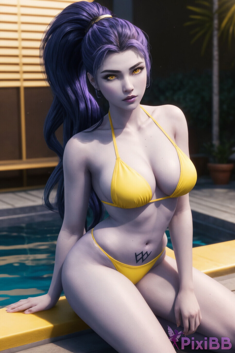 WidowmakerOverwatch Sexy AI Cosplay 47