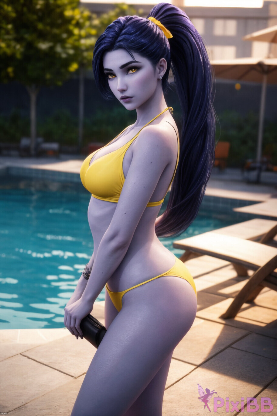 WidowmakerOverwatch Sexy AI Cosplay 48