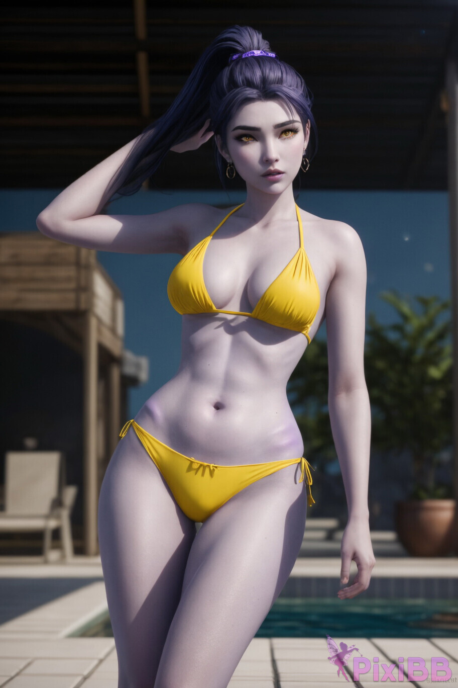 WidowmakerOverwatch Sexy AI Cosplay 49