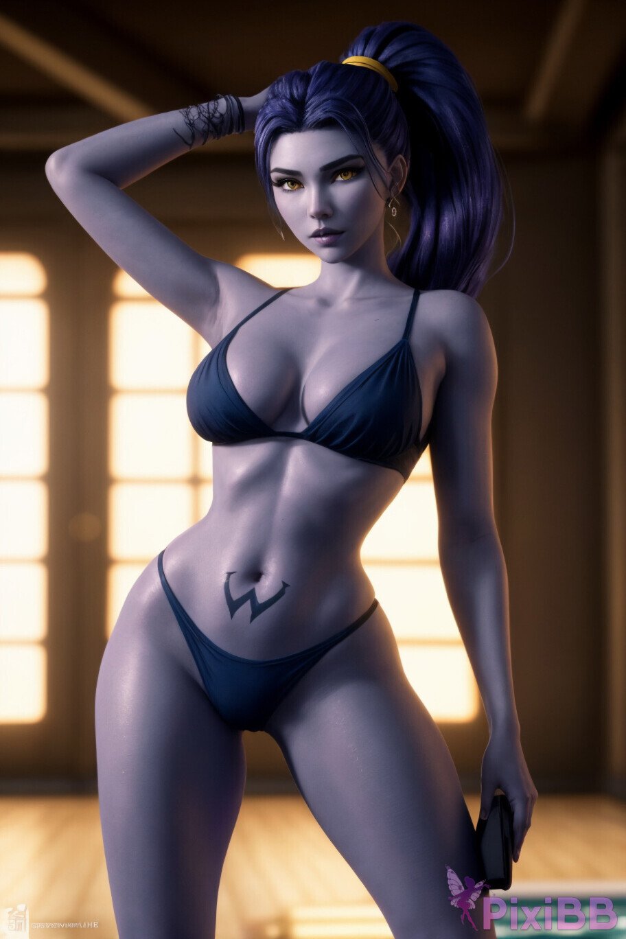 WidowmakerOverwatch Sexy AI Cosplay 54