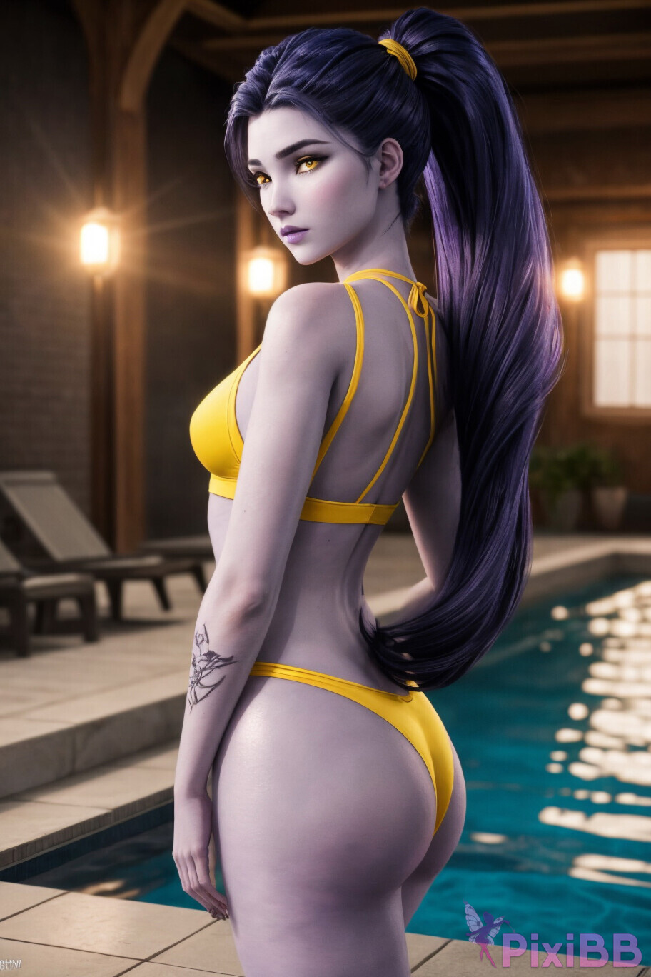 WidowmakerOverwatch Sexy AI Cosplay 55