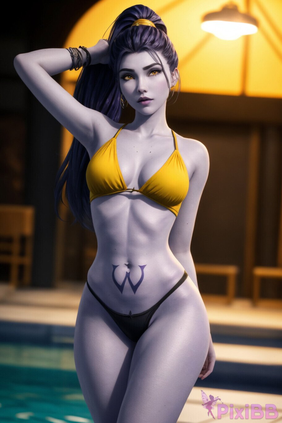 WidowmakerOverwatch Sexy AI Cosplay 59