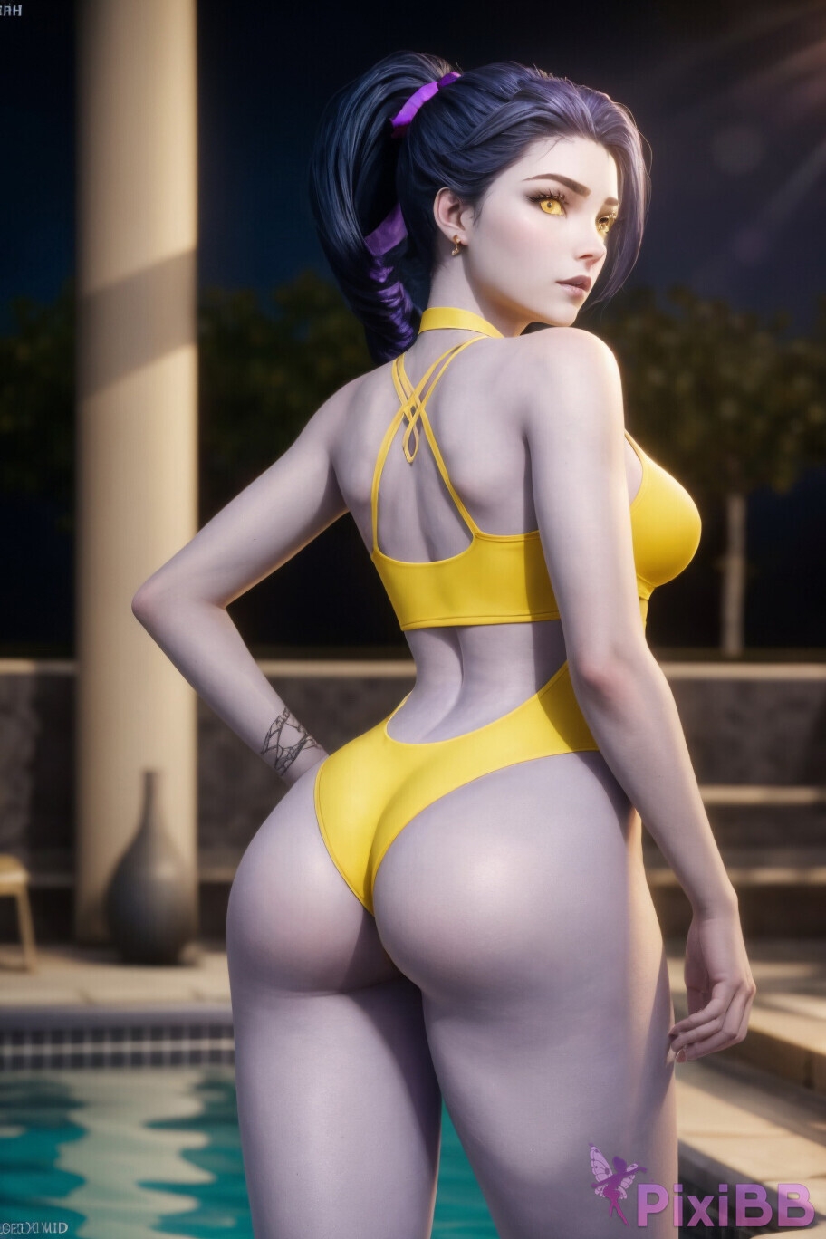 WidowmakerOverwatch Sexy AI Cosplay 71