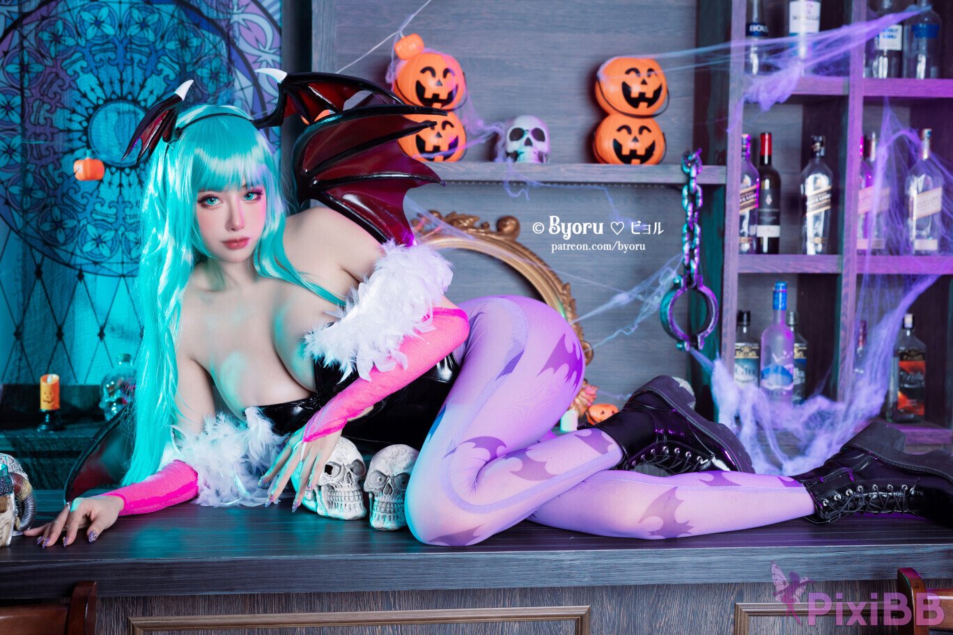 Coser Byoru Morrigan PixiBB.COM 006