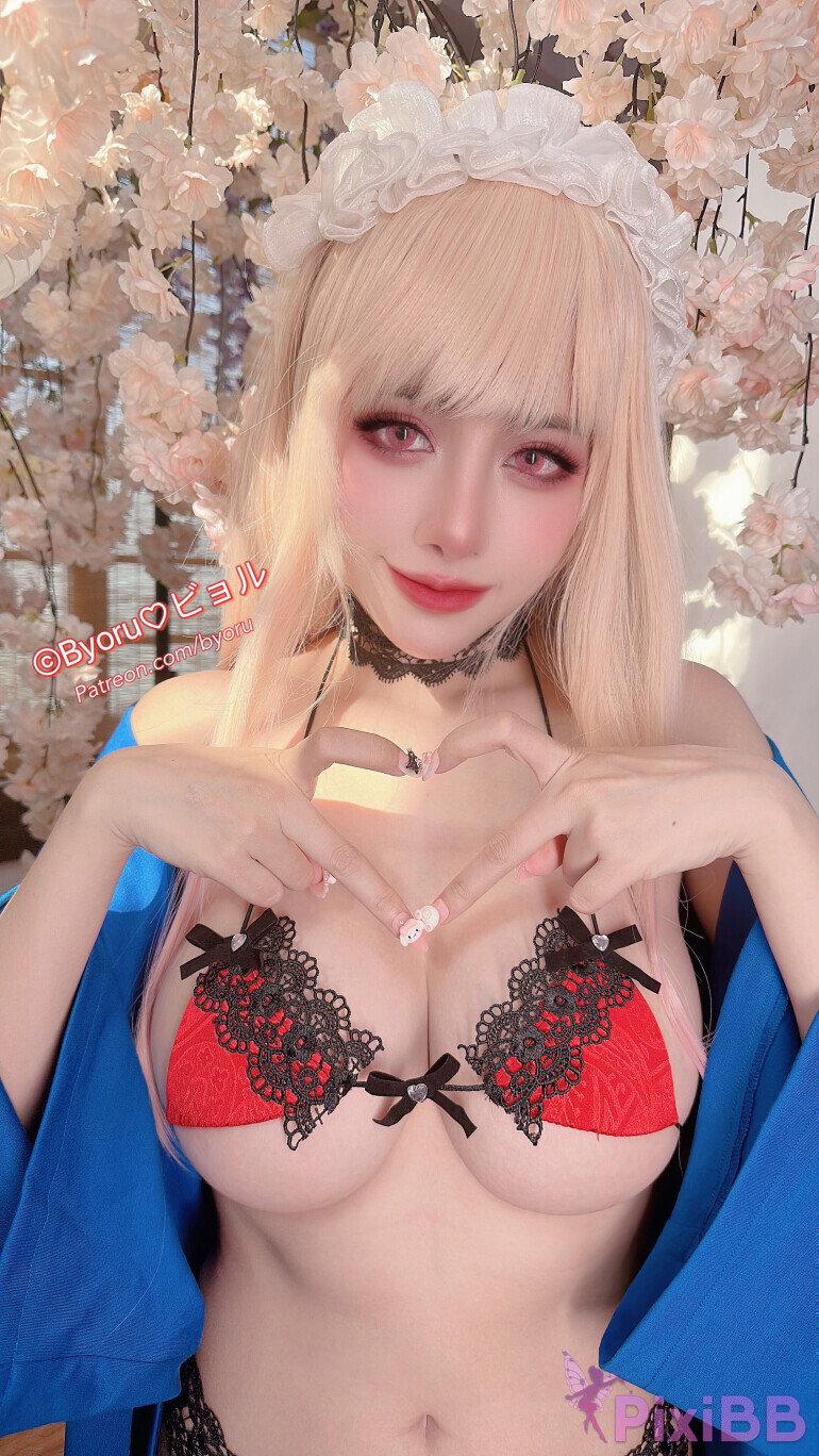 Coser Byoru Marin Red Lingerie PixiBB.COM 020