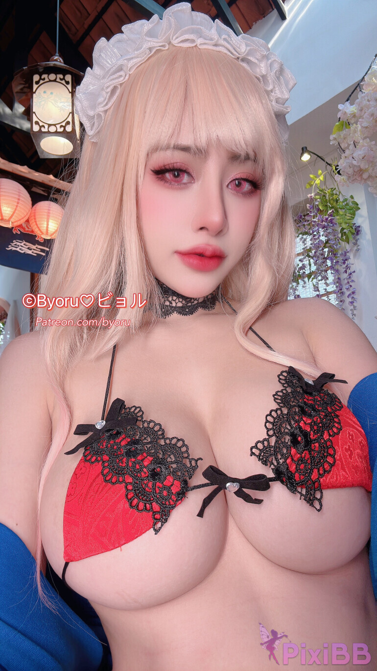 Coser Byoru Marin Red Lingerie PixiBB.COM 031