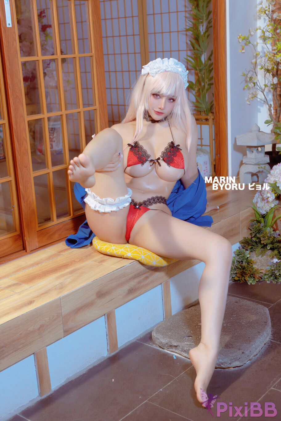 Coser Byoru Marin Red Lingerie PixiBB.COM 035