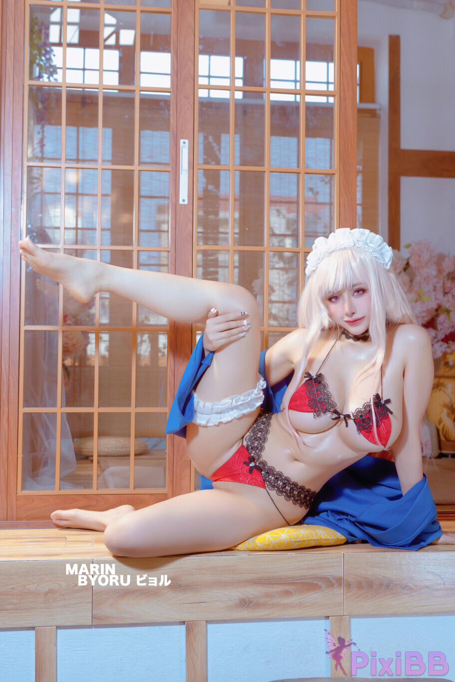 Coser Byoru Marin Red Lingerie PixiBB.COM 043