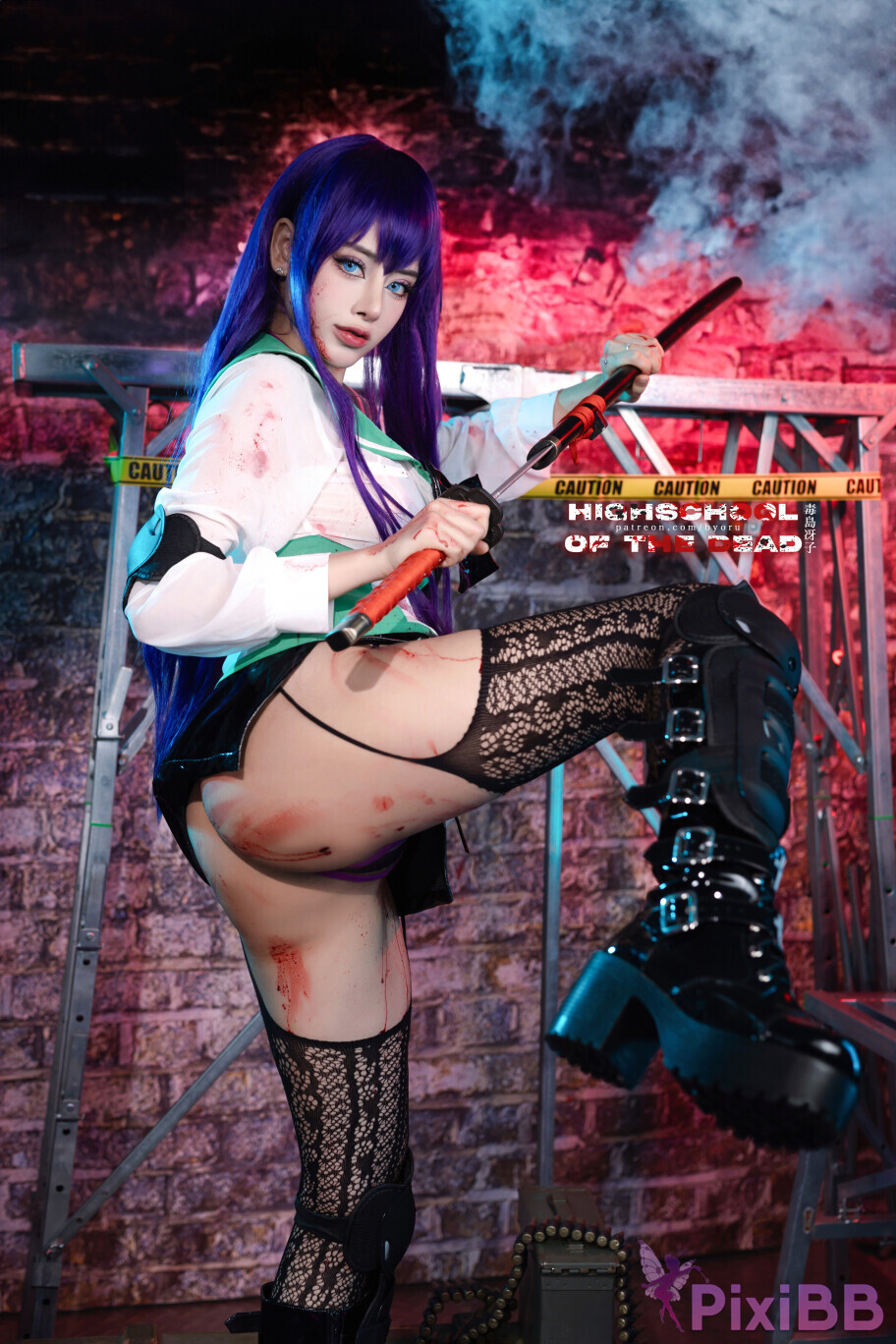 Coser Byoru Saeko Busujima PixiBB.COM 006