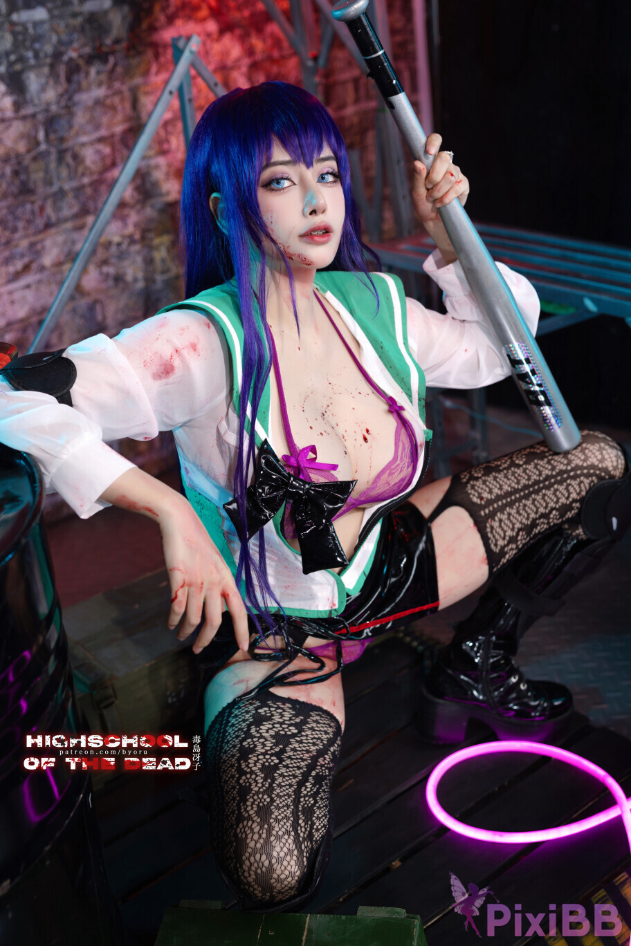 Coser Byoru Saeko Busujima PixiBB.COM 009