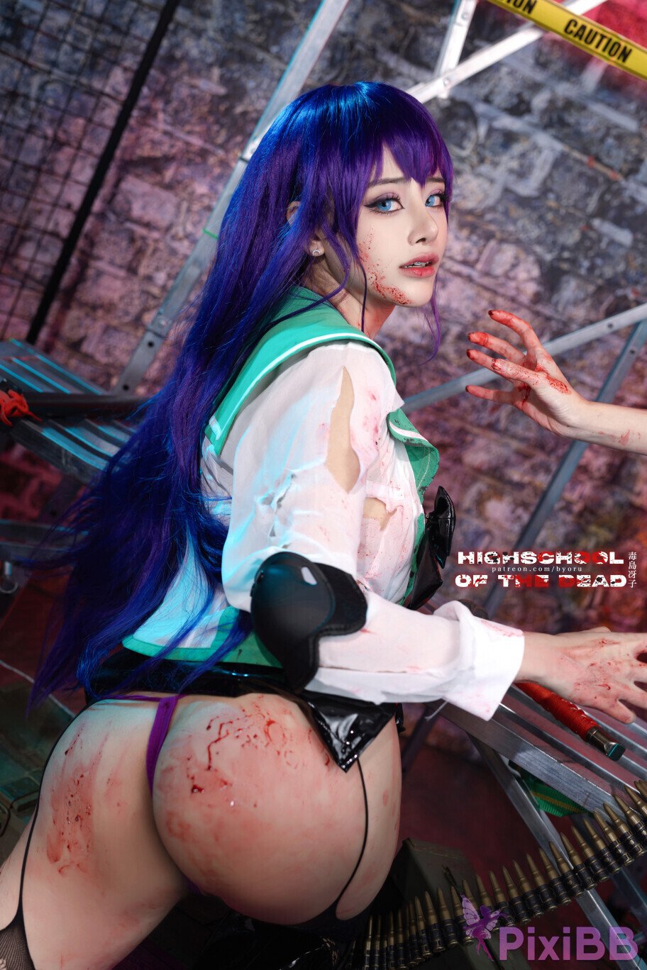 Coser Byoru Saeko Busujima PixiBB.COM 020