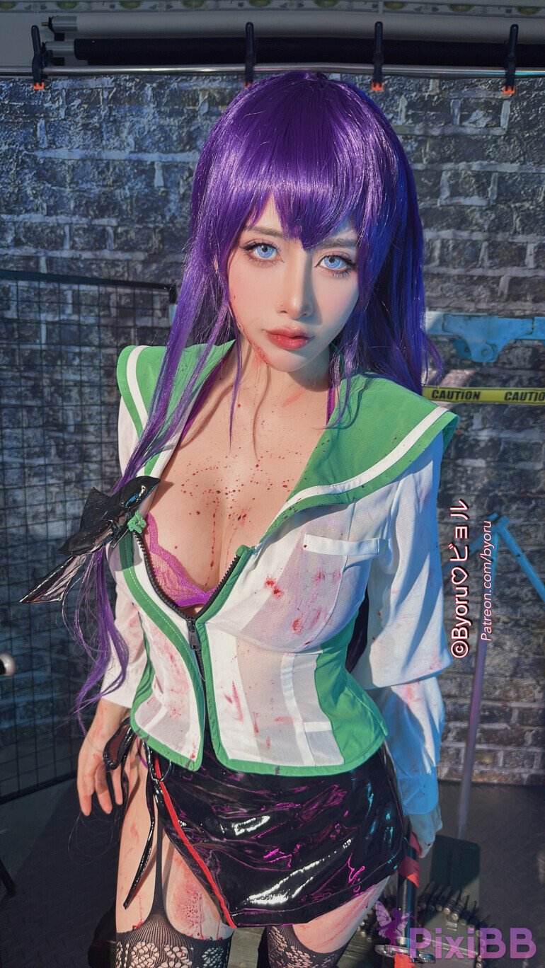 Coser Byoru Saeko Busujima PixiBB.COM 029