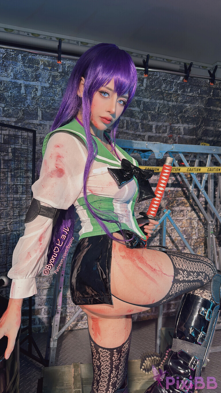 Coser Byoru Saeko Busujima PixiBB.COM 035