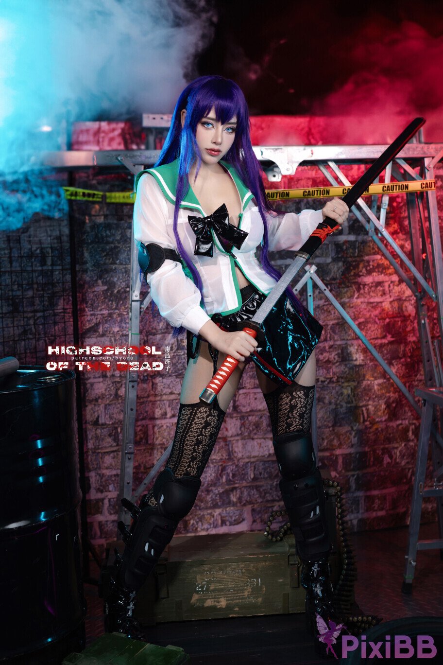 Coser Byoru Saeko Busujima PixiBB.COM 046