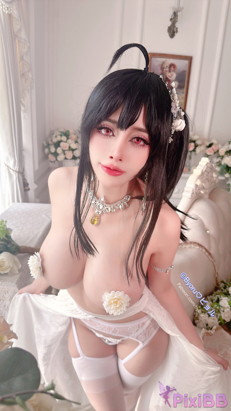 Coser Byoru Taihou Wedding Dress PixiBB.COM 041