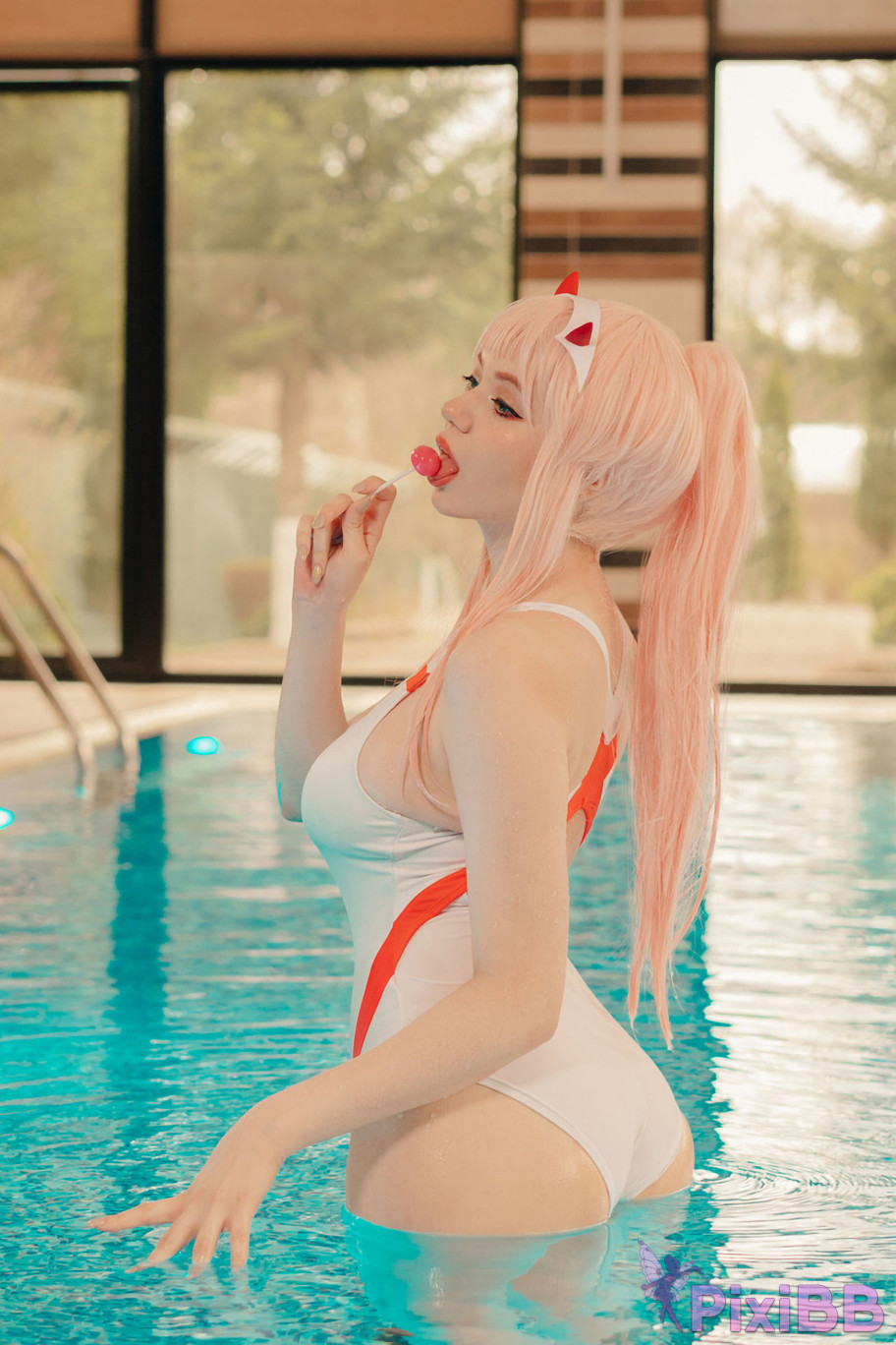 Alina Becker Zero Two Swimsuit PixiBB.COM 023